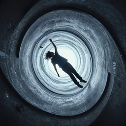 falling into the time vortex