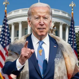Joe Biden as big chungus