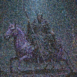 a undead mage lord sitting on a purple pony scarab lord dramatic lighting cinematic establishing shot extremely high detail foto realistic cinematic lighting post processed