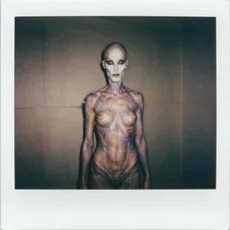 nyarlathotep, beautiful, award winning photo, hyperealistic detailed photography polaroid, 5 0 mm lens, motion blur, grainy image