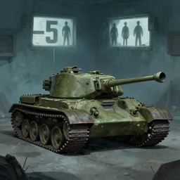 t-55 in the backrooms.