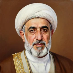 king of Kurdistan, Mahmud Barzanji, royal portrait, award winning oil painting, incredibly detailed, insanely beautiful, symmetrical face, realistic