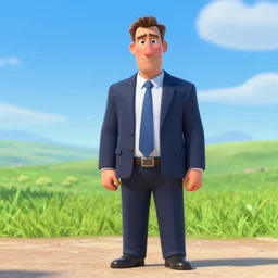 mateusz morawiecki as a pixar disney character from up ( 2 0 0 9 ), unreal engine, octane render, 3 d render, photorealistic