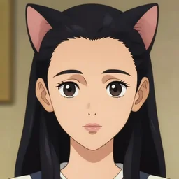 obama catgirl, anime style, perfect face, made by a japanese mangaka