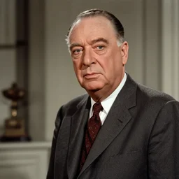 Alfred Hitchcock as Carey Grant in North by Northwest, cinematic, octane render, 4k,