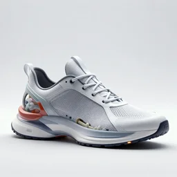 anatomically correct biomechanical sneaker design, futuristic engineering