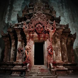 temple made of flesh, blood temple, vintage horror movie film still