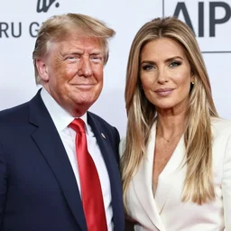 Donald Trump and Ivanka Trump as conjoined twins, AP news photo, photorealistic,8k, XF IQ4, 150MP, 50mm, F1.4, ISO 200, 1/160s, natural light