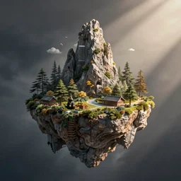 the floating island