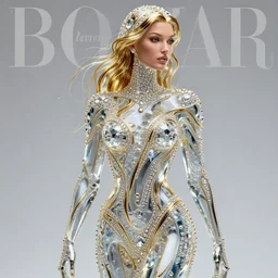 sculpture of Bella Hadid!!! made of glass, crystals, diamonds and some ice::great proportions, intricate silhouette, golden ratio::female, liquids, caustics, vfx, transparency, harper's bazaar, vogue, magazine, insanely detailed and intricate, concept art, close up, ornate, luxury, elite, elegant, trending on artstation::by ruan jia, by Kenneth Willardt, by ross tran, by WLOP, by Andrei Riabovitchev