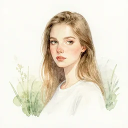 kseniia yeromenko, watercolor, illustration