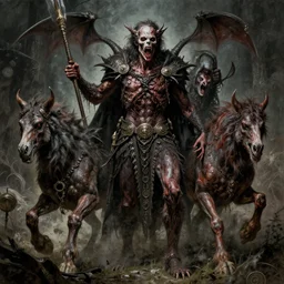 the platonic ideal of dementor wild hunt cletus kasady carnage, detailed, intricate, hyperrealism, intense, scary art by brock hofer and artgerm and greg rutkowski and alphonse mucha