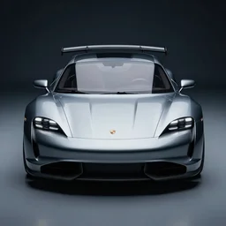 photo of a porsche concept car, cinematic, fine details, symmetrical, 4 k