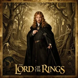 the lord of the rings movie poster by hieronymus bosch, delights,
