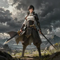 comiket cosplay, concept art digital painting