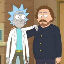 jack black and rick and morty