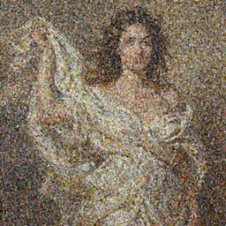 photo of a gorgeous young woman in the style of Donato Giancola, draped in flowing fabric, warm impasto brush strokes, realistic, sharp focus, 8k high definition, insanely detailed, intricate, elegant, art by Guy Denning and Jeremy Mann
