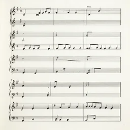 music sheet