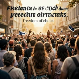 about freedom of choice...