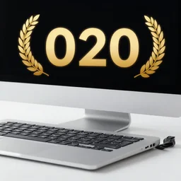 photo of a computer ( 2 0 2 0 ). realistic, highly - detailed, award - winning, sharp focus