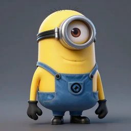 A detailed biological anatomy of a minion