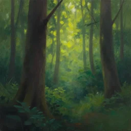 smooth forest colors. gouache painting by the award - winning concept artist, bloom, chiaroscuro, backlighting, depth of field.