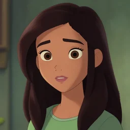 dreamworks aesthetics dark-hair female girl portrait -5