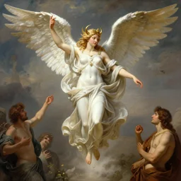 goddess helios descending from olympus, artstation, concept art, smooth, sharp focus, illustration, art by artgerm and greg rutkowski and alphonse mucha and william adolphe bouguereau and john william waterhouse