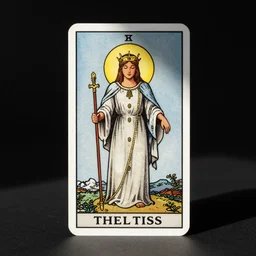 tarot card the priestess