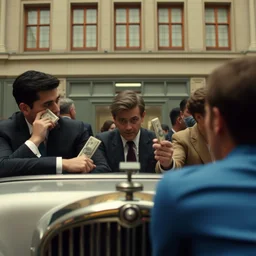a scene from money heist