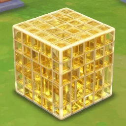 magic cube filled with oil, the sims 4