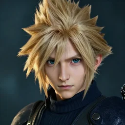 a face portrait of cloud from final fantasy 7, style by donato giancola, wayne reynolds, jeff easley dramatic light, high detail, cinematic lighting, artstation, dungeons and dragons