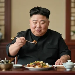 Kim Jong-il Mukbang.