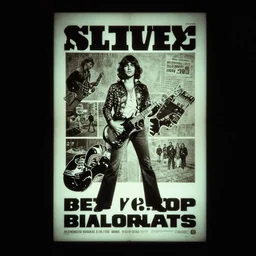 a black light poster from the 70s