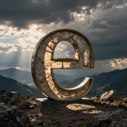 the letter e
