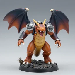 groudon as a warhammer tabletop figurine t