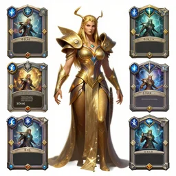 a portrait atlantis general, front full view, trending on artstation, intricate, elegant, highly detailed, orthographic, hd, 8 k, sharp high quality, artwork by greg rutkowski, dynamic lighting, concept art, blizzard warcraft artwork, hearthstone card artwork