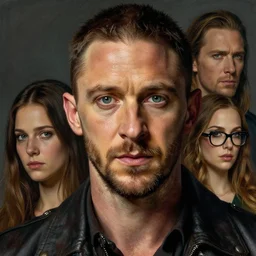 tom hardy, highly detailed, very intricate, cinematic lighting, painted portrait, by donato giancola and rossdraws and magali villenueve, featured on artstation