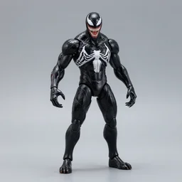 a hot toys figure of venom, figurine, detailed product photo
