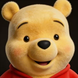 1 9 7 0 ( winnie the pooh ), portrait photography feroflex photorealistic studio lighting ektachrome detailed intricate face details, ultradetails, beautiful face