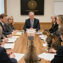 official council of cats, debating