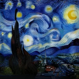 real life place of starry night