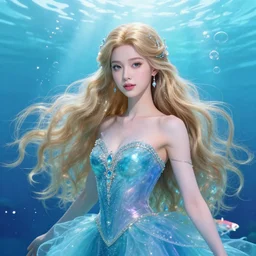 a gorgeous princess of the sea