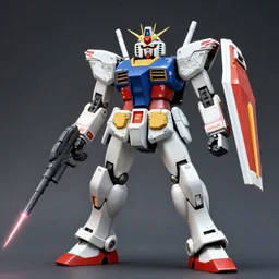 Photorealistic Gundam, Realistic, Lasers, Guns, Weapons, Robot, Giant Fighting Robot, Robot with guns