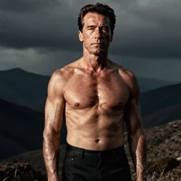 skinny arnold schwarzenegger