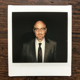 creepy polaroid of saul goodman