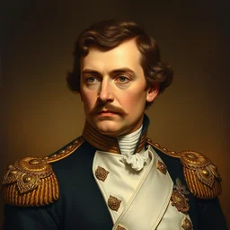 a portrait of napoleon
