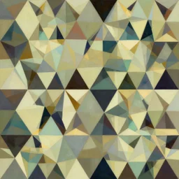 a lot of triangles