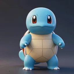 Squirtle, unreal engine 5, cinema4D, octane render, Detailed, cinematográfic