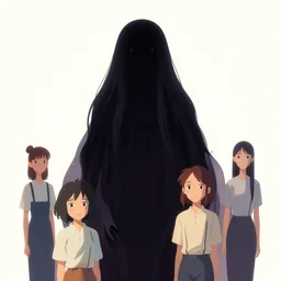 a beautiful terrifying monster with no face. clean cel shaded vector art. shutterstock. behance hd by lois van baarle, artgerm, helen huang, by makoto shinkai and ilya kuvshinov, rossdraws, illustration, art by ilya kuvshinov
